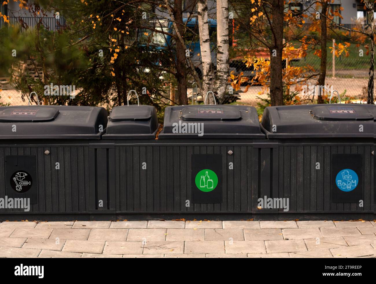 photo This environmental photo features a waste container, emphasizing