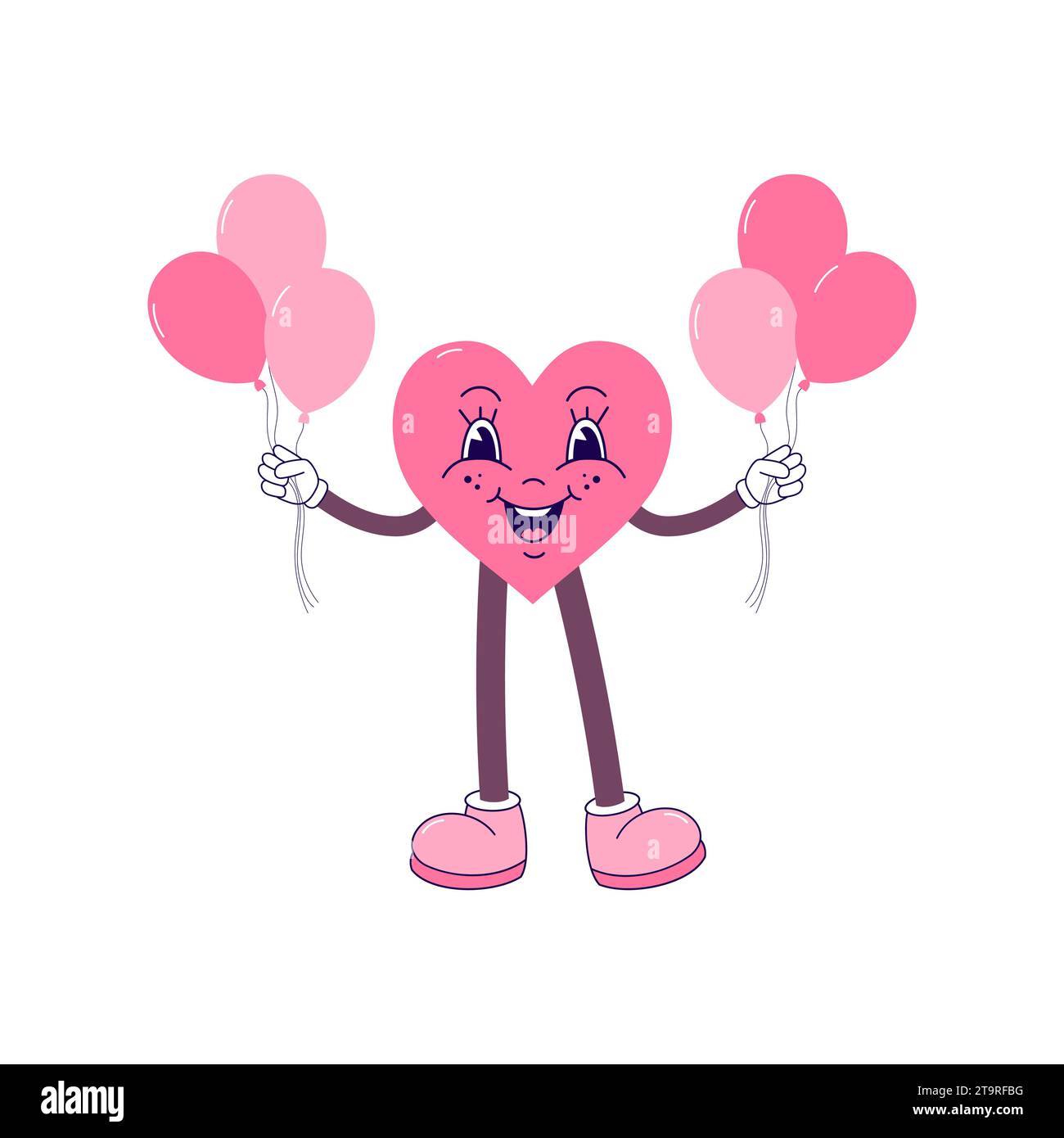 Cartoon heart in hand drawn style Stock Vector Image & Art - Alamy