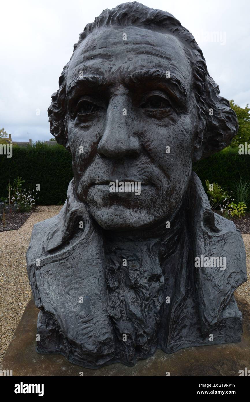 Washington statue Sulgrave Manor Northamptonshire family history