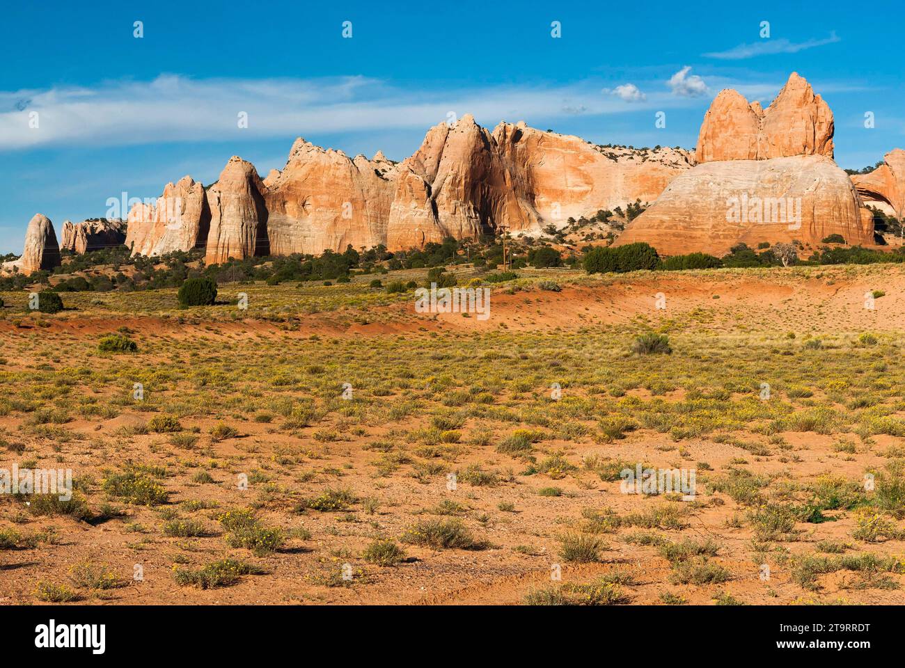 Blue sky and rock formation hi-res stock photography and images - Alamy