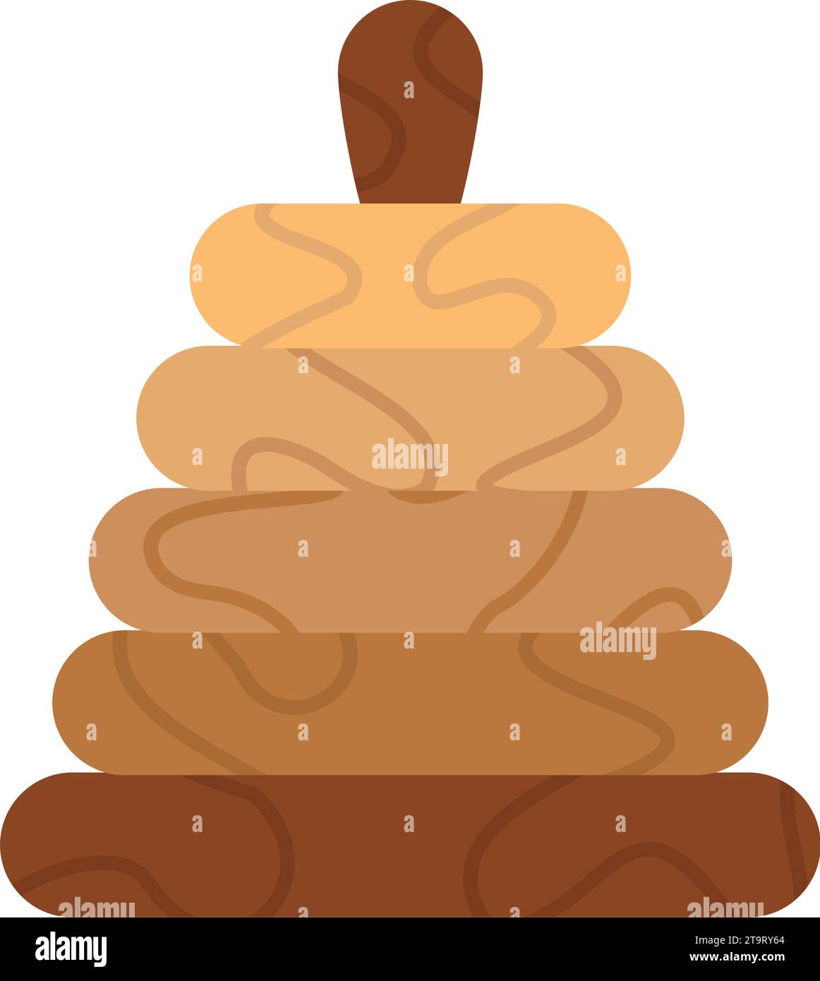 Toy Stack Animated wooden toy stacks Stock Vector Image & Art - Alamy
