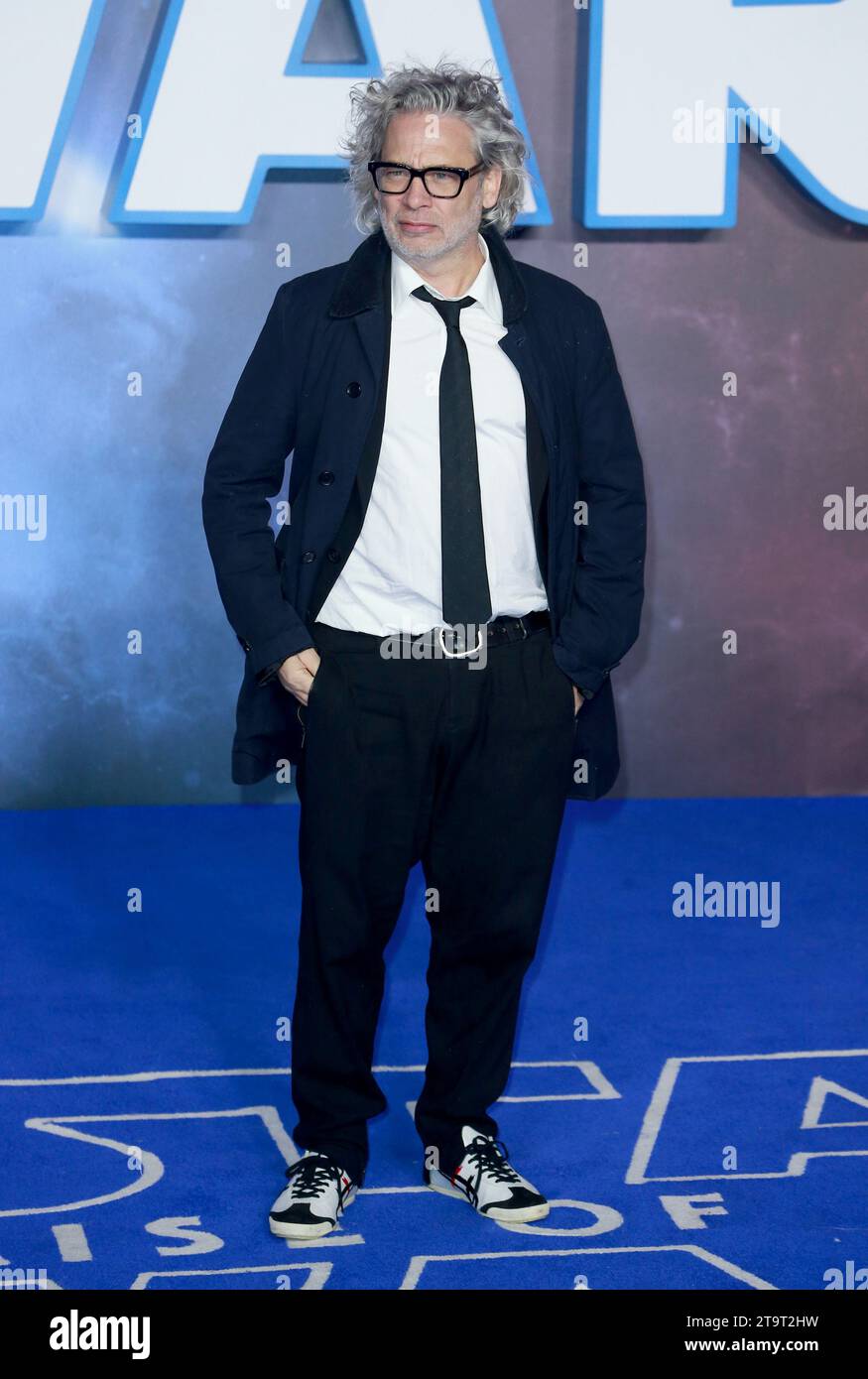 Dexter Fletcher attends 'Star Wars: The Rise of Skywalker' European Premiere at Cineworld Leicester Square in London, England. (Photo by Fred Duval / SOPA Images/Sipa USA) Stock Photo