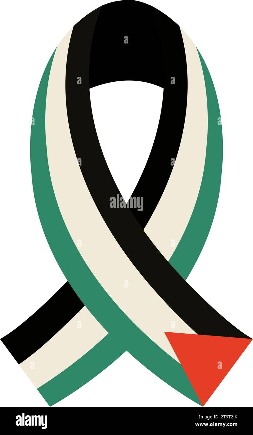 Palestine flag pole Stock Vector Images Alamy