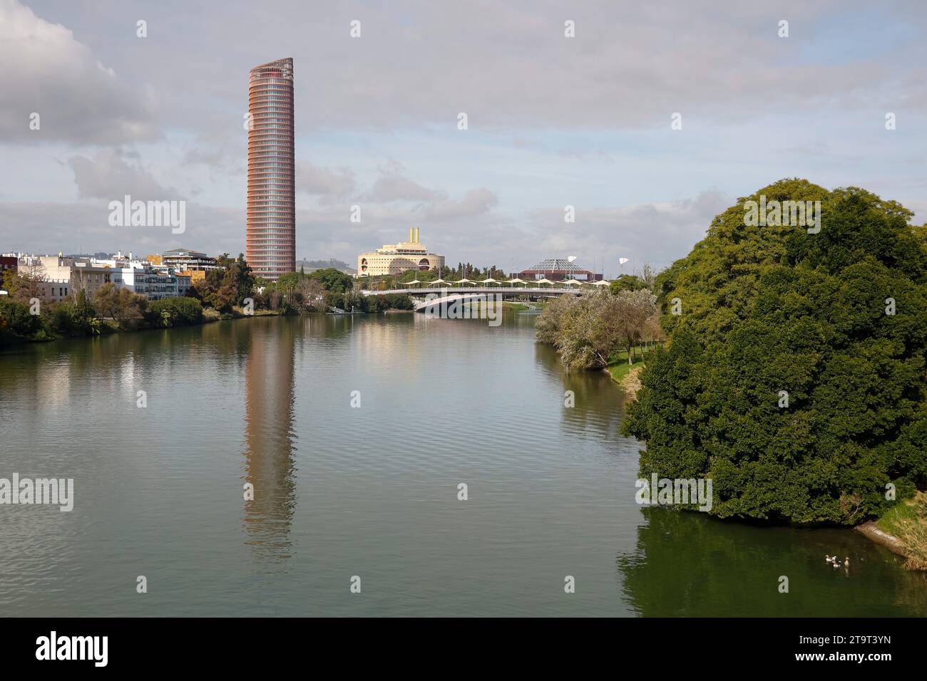 Cajasol tower hi-res stock photography and images - Alamy