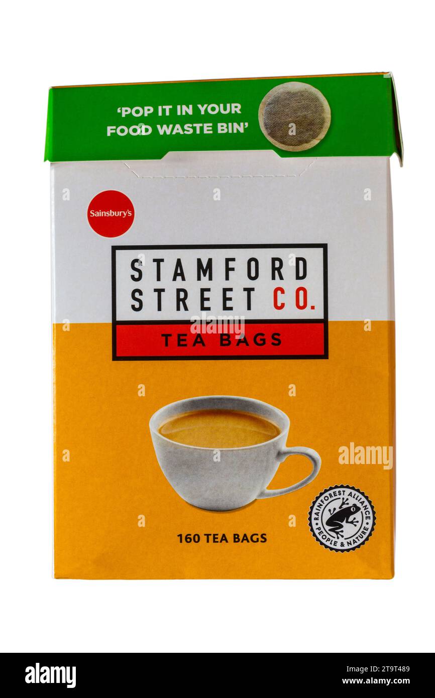 Box of Stamford Street Co tea bags, 160 tea bags from Sainsburys