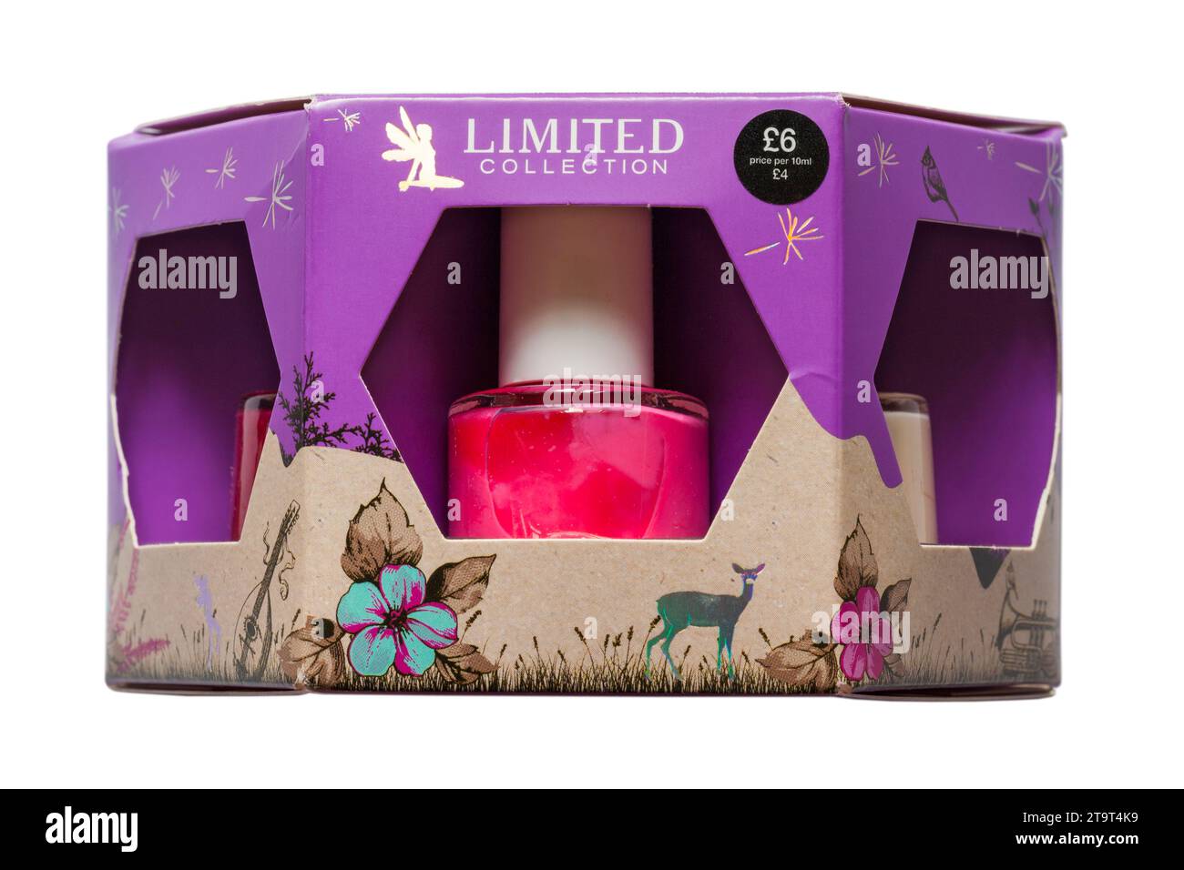 Limited Collection, set of three different coloured Nail Polish from