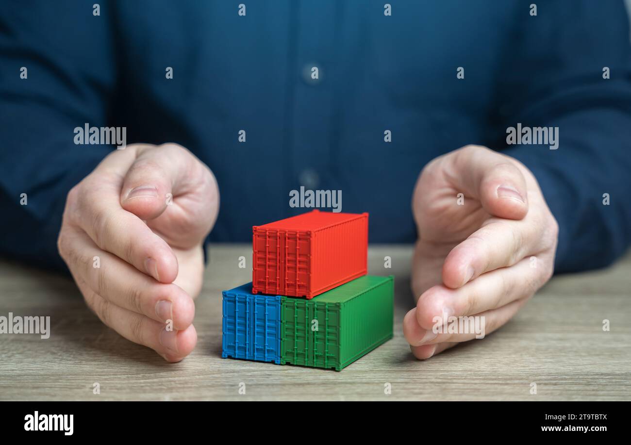 Global supply chain hi-res stock photography and images - Alamy