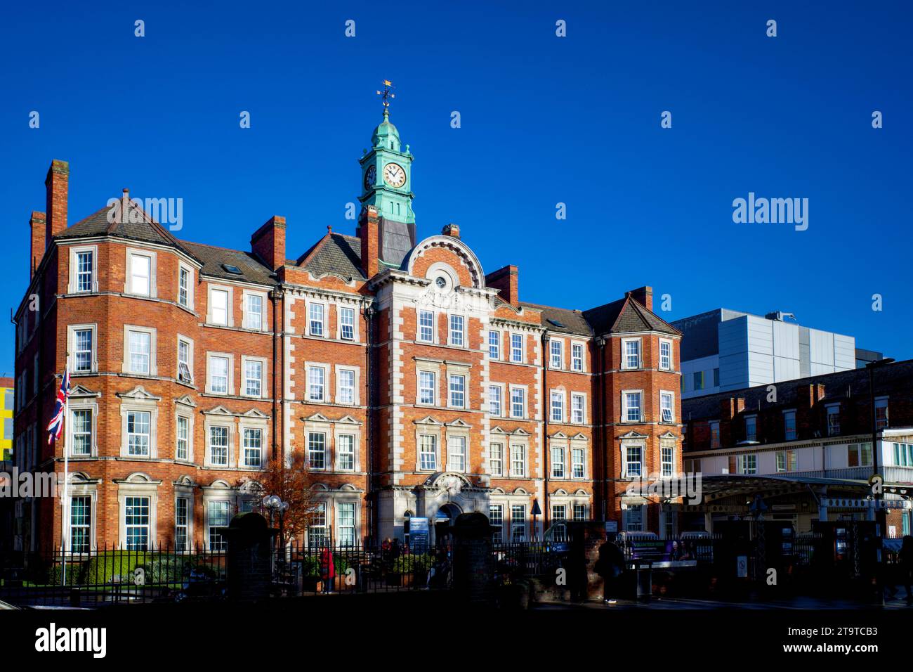 Hammersmith Hospital, Du Cane Road, Borough of Hammersmith & Fulham, London, England, UK Stock Photo