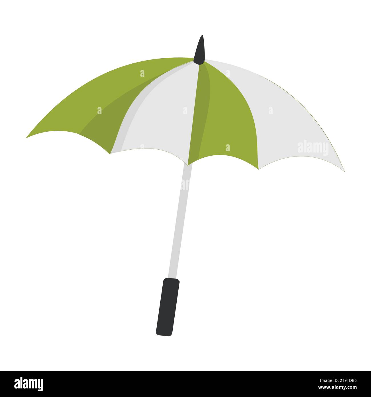 Flat illustration of umbrella vector icon for web and apps Stock Vector