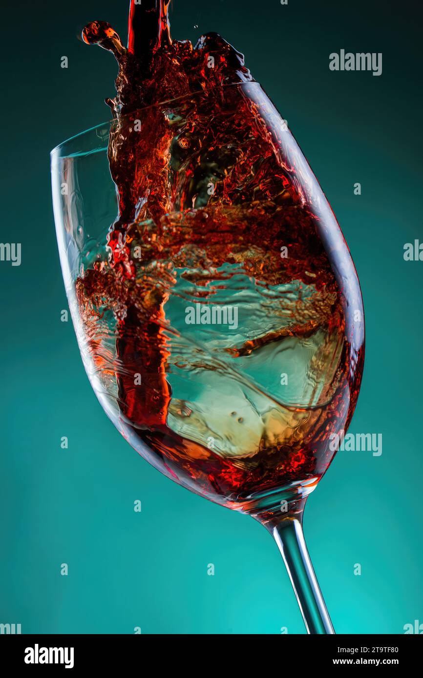 Beautiful images of pouring wine, broken wine glass and quitting
