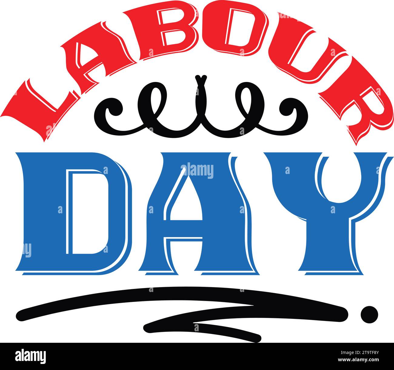 Labour day weekend Stock Vector Images Alamy