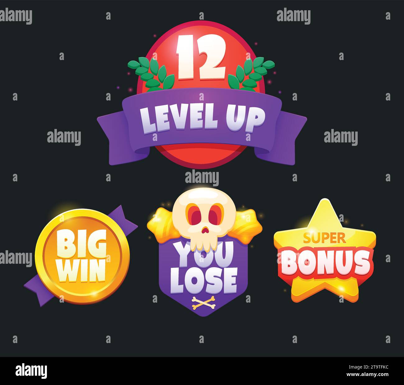 Game Icon Bonus. Level Up Icon, New Leve Grafica di DG-Studio · Creative  Fabrica