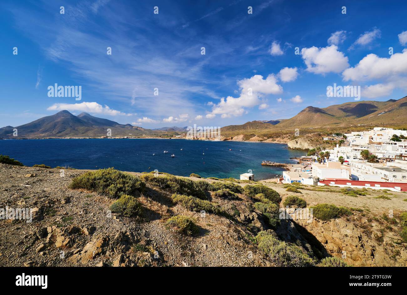 La Isleta del Moro Stock Photo