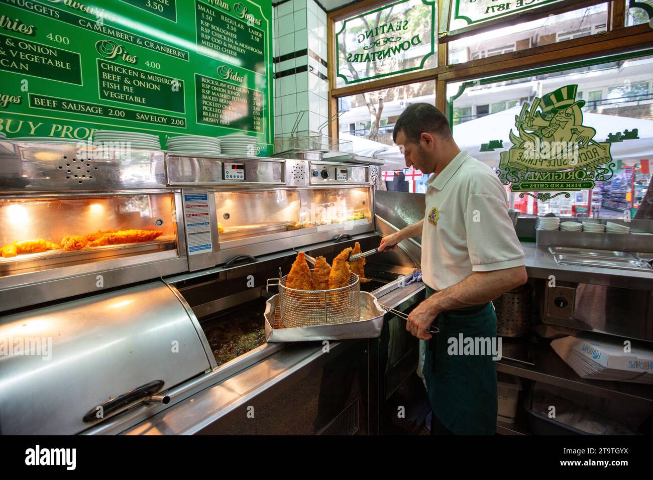 The Rock and Sole Plaice, Fish and Chip shop, Endell Street, Covent