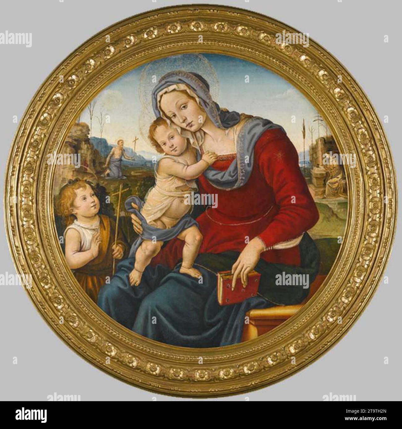 Virgin and Child with the Infant St John the Baptist c. 1500 by ...