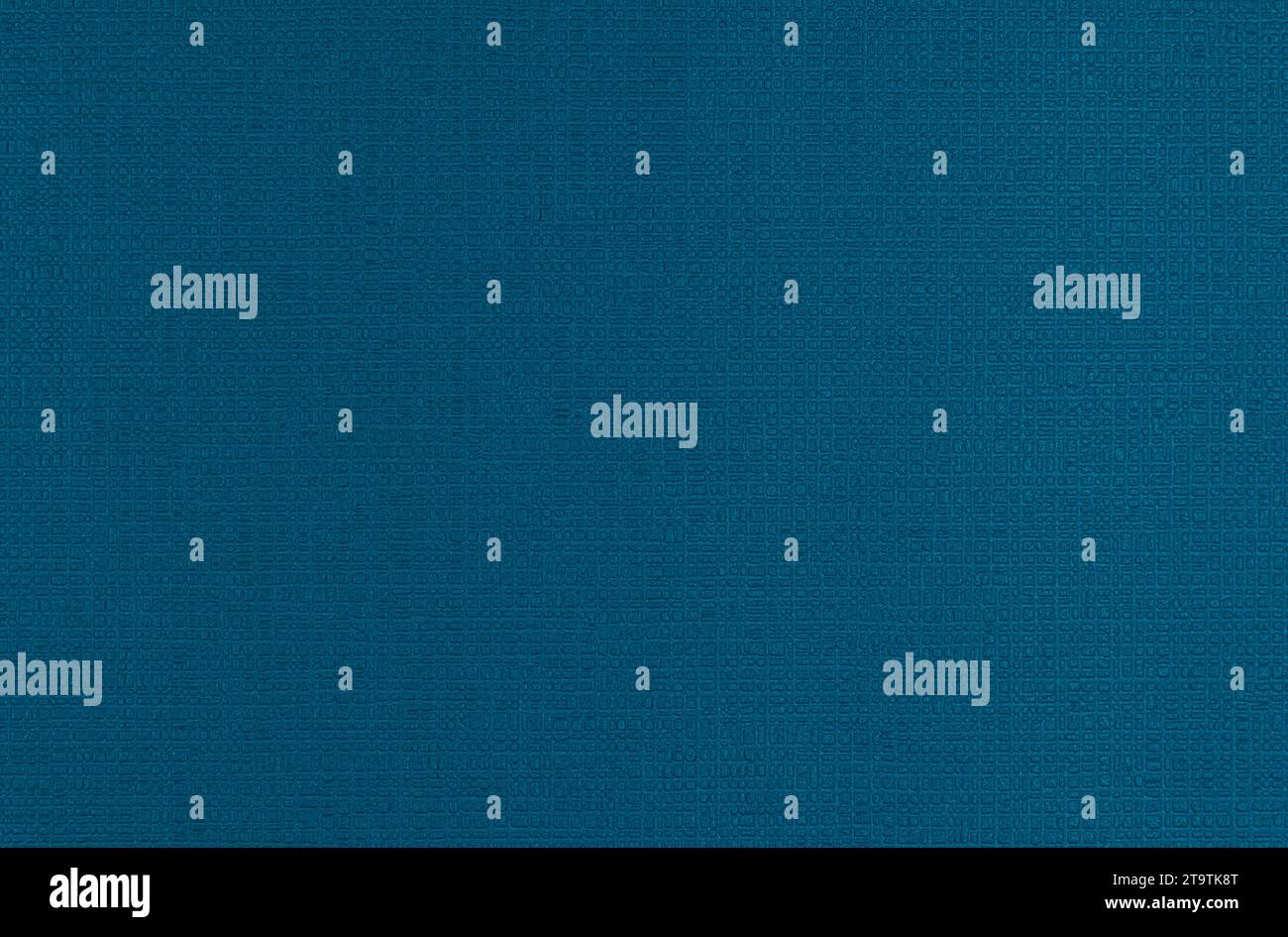 deep blue leather background texture, fabric pattern Stock Photo