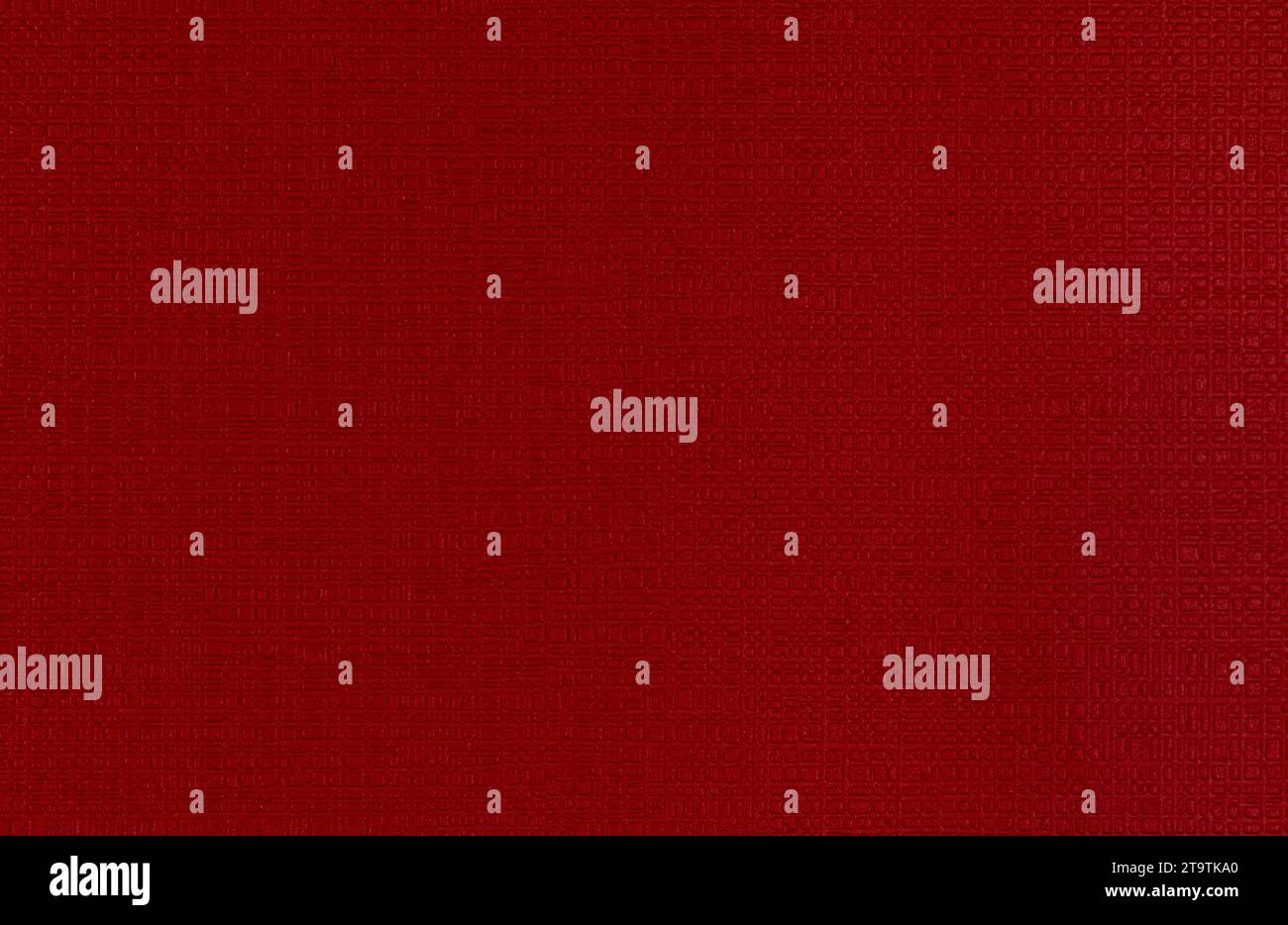 red leather background texture, fabric pattern Stock Photo