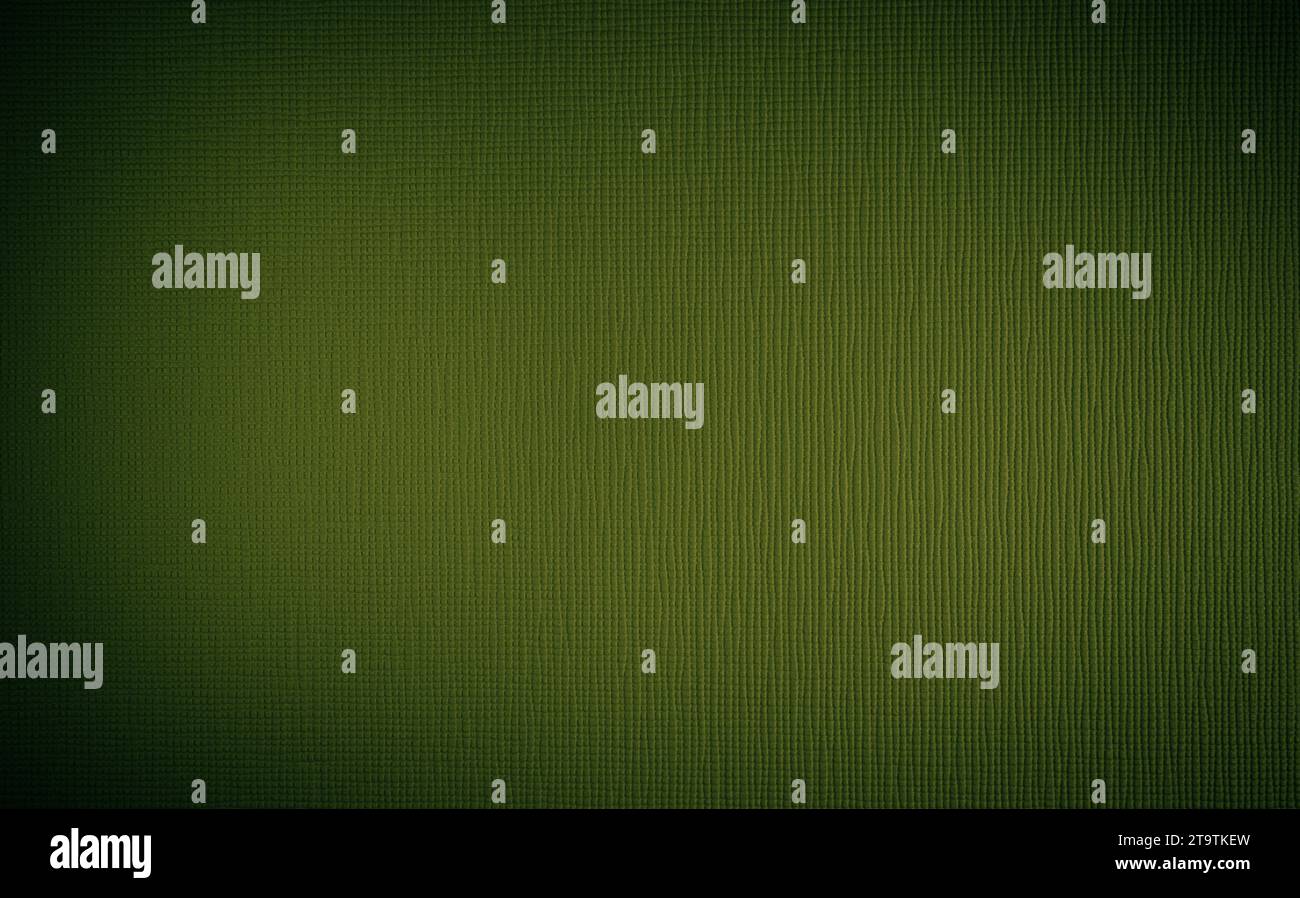 dark fabric texture natural green background, regular pattern; dark fabric texture natural green background, regular pattern Stock Photo