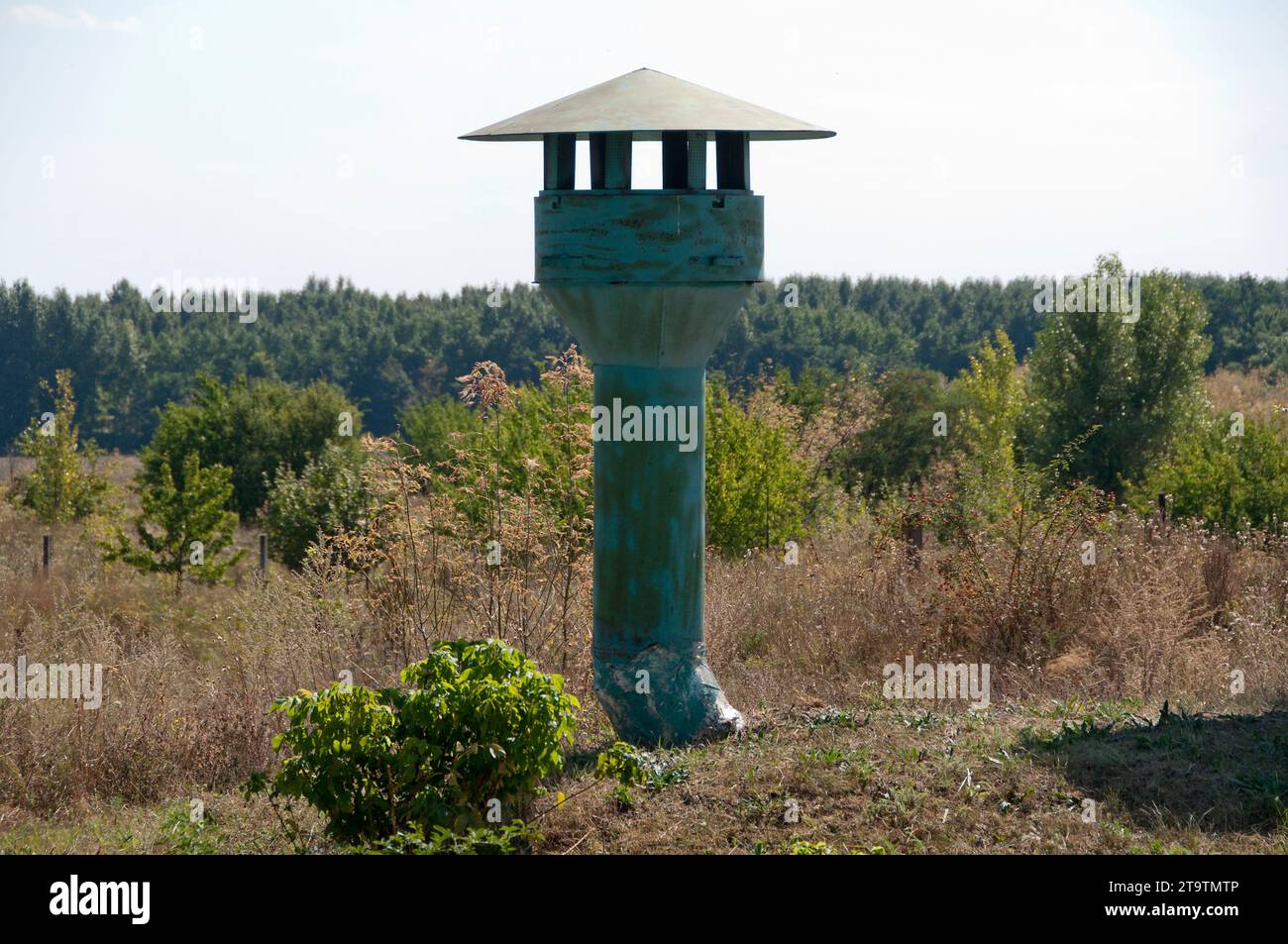 Air Vent for the Underground Unified Command Post at the Strategic