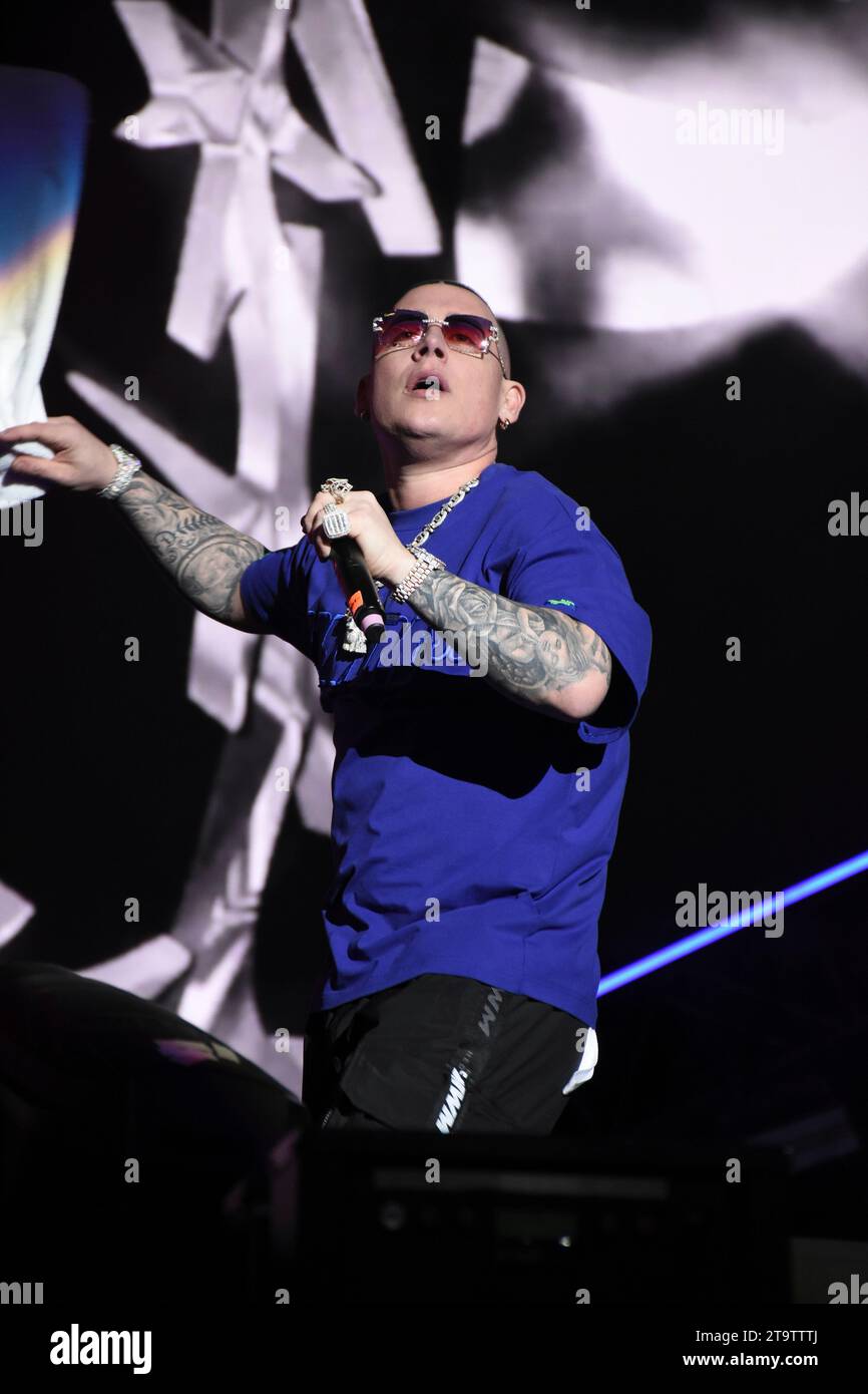 November 26, 2023, Mexico City, Mexico: Puerto Rican rapper, José