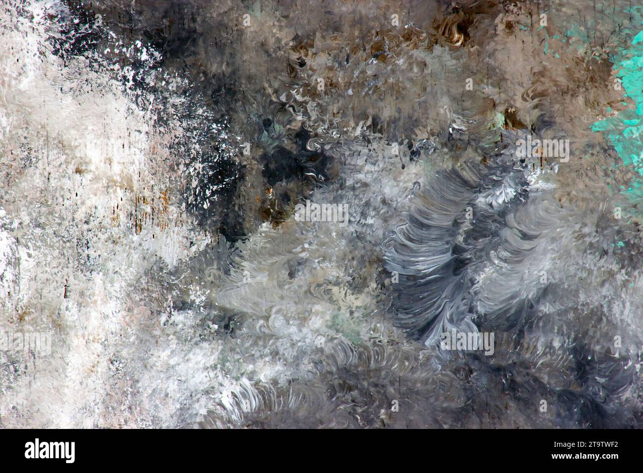 hand painted abstract background Stock Photo