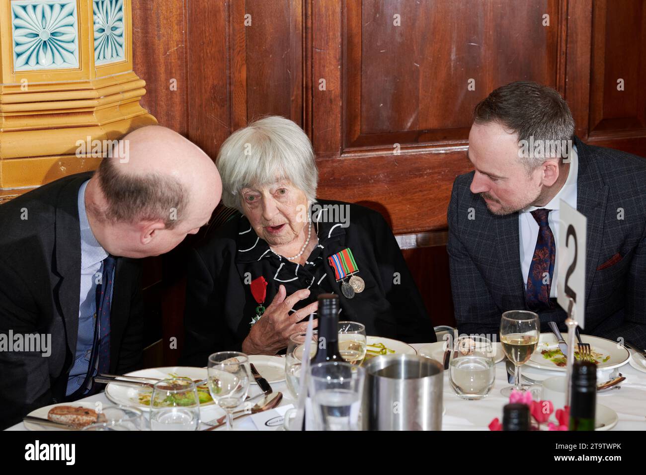 The Oldie of the Year 2023 23-11-23; Angela Rippon ; Patricia Owtram ...