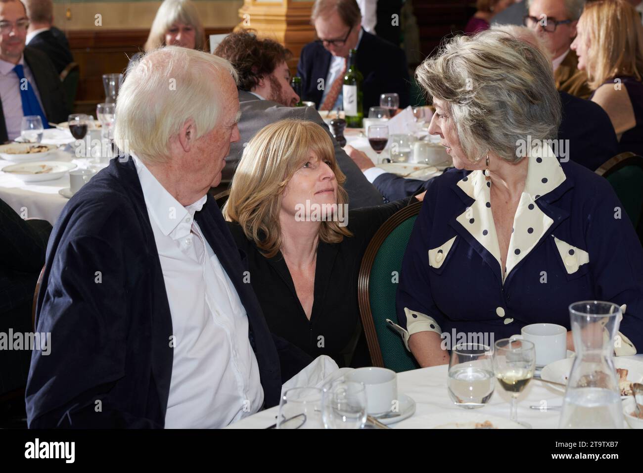 Tim Rice, Rachel Johnson & Maureen Lipman at The Oldie of the Year 2023 ...