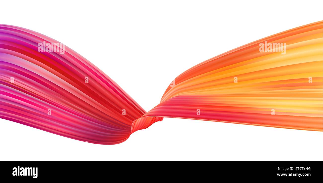 3d Wave Liquid shape color background. Art design for your design ...