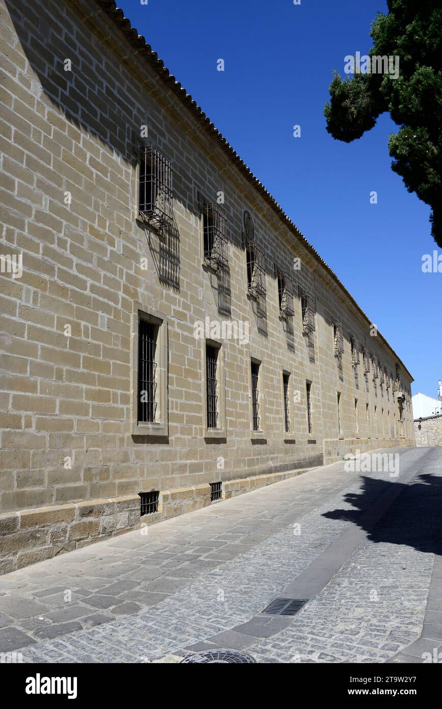 Baeza city, World Heritage. Old University. La Loma, Jaén, Andalusia, Spain. Stock Photo