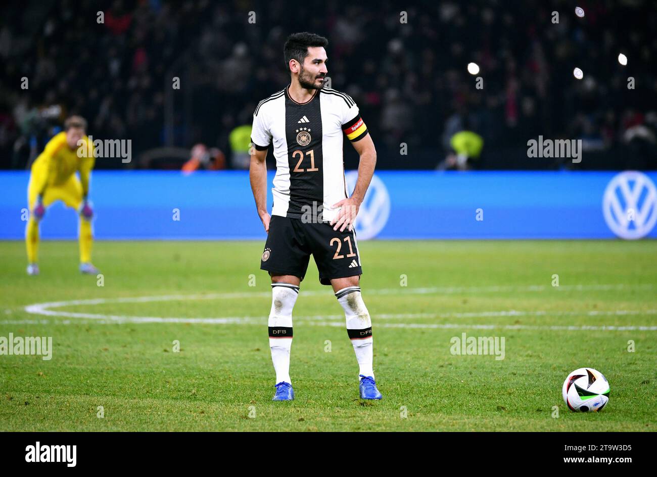 Football, Men, Germany, National team, International match, Olympiastadion Berlin: Germany - Turkey; Ilkay Gündogan (GER) Stock Photo