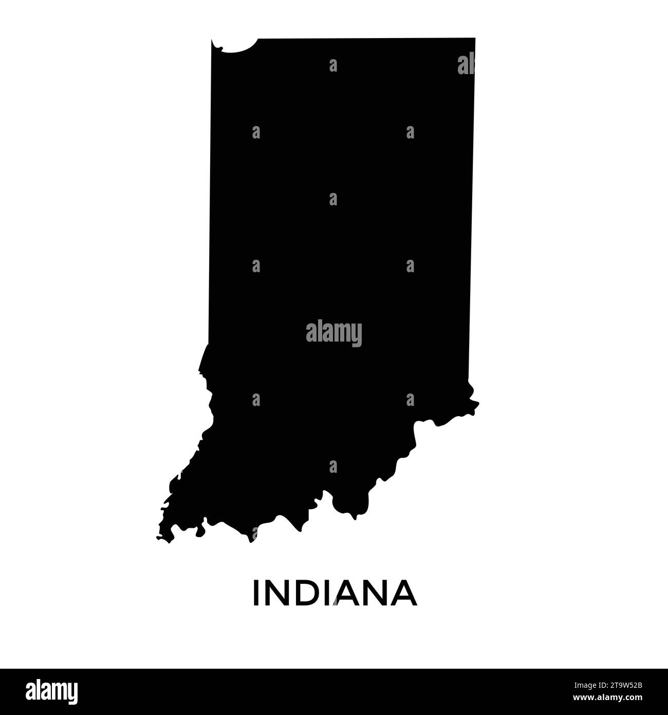 Map of united states Black and White Stock Photos & Images Alamy