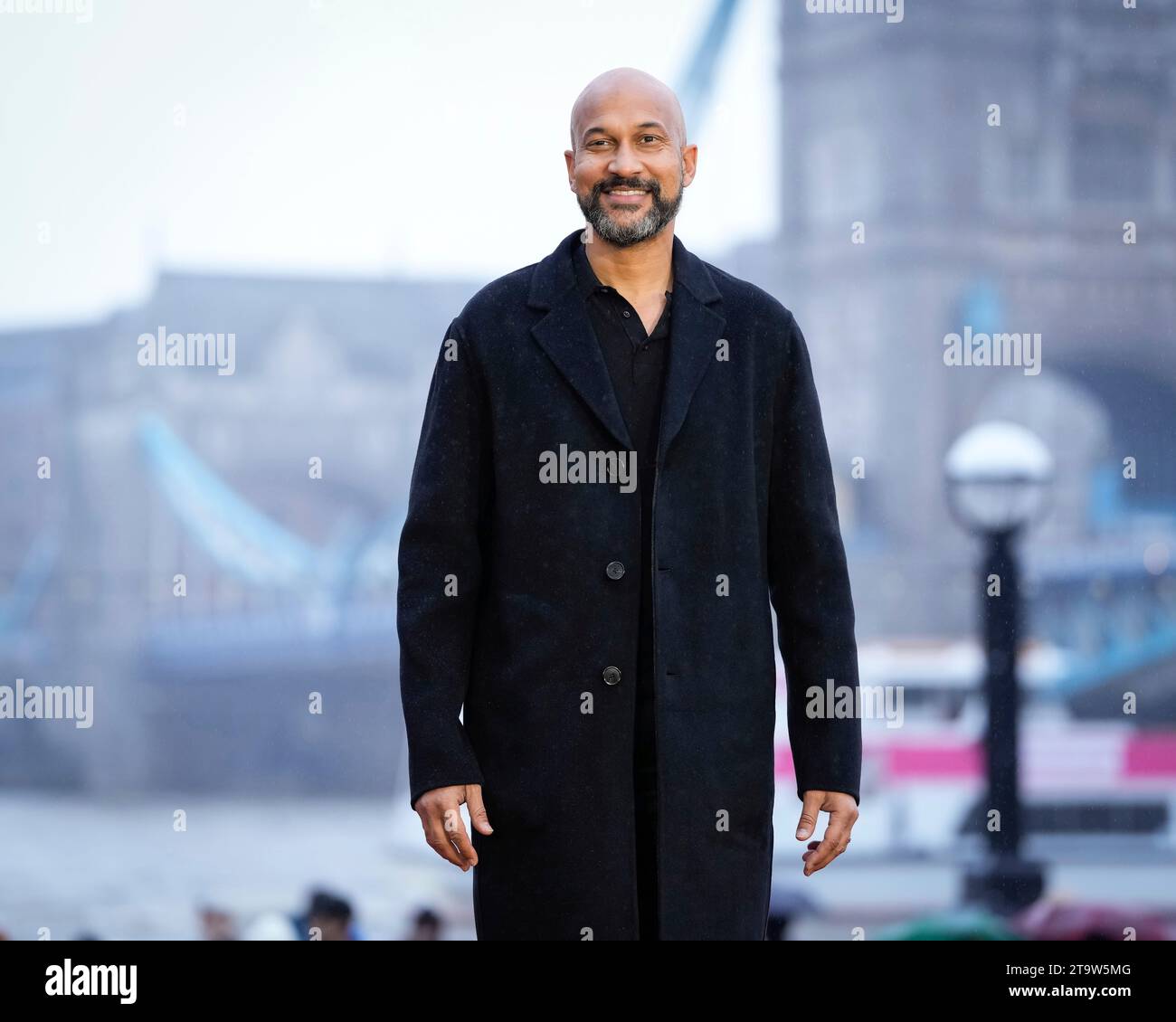 Keegan-Michael Key poses for photographers upon arrival at the photo ...