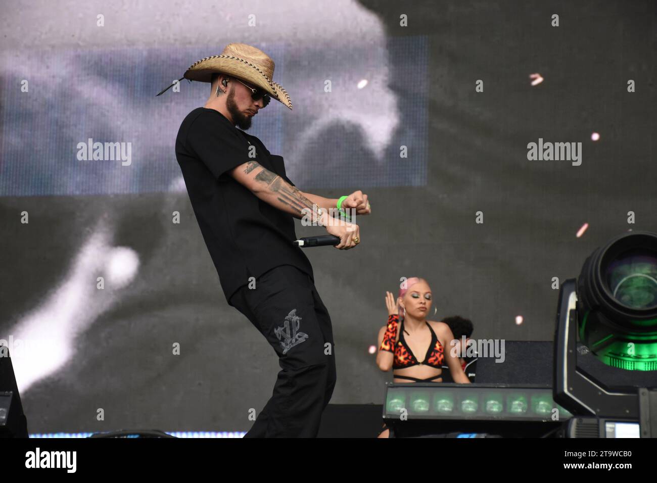 Mexico City, Mexico. 25th Nov, 2023. Spanish singer JC Reyes is ...