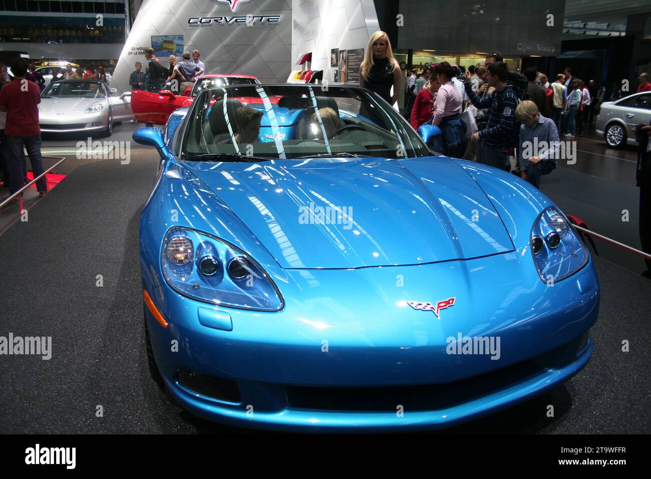Automotive trade show IAA Germany 2007 Stock Photo