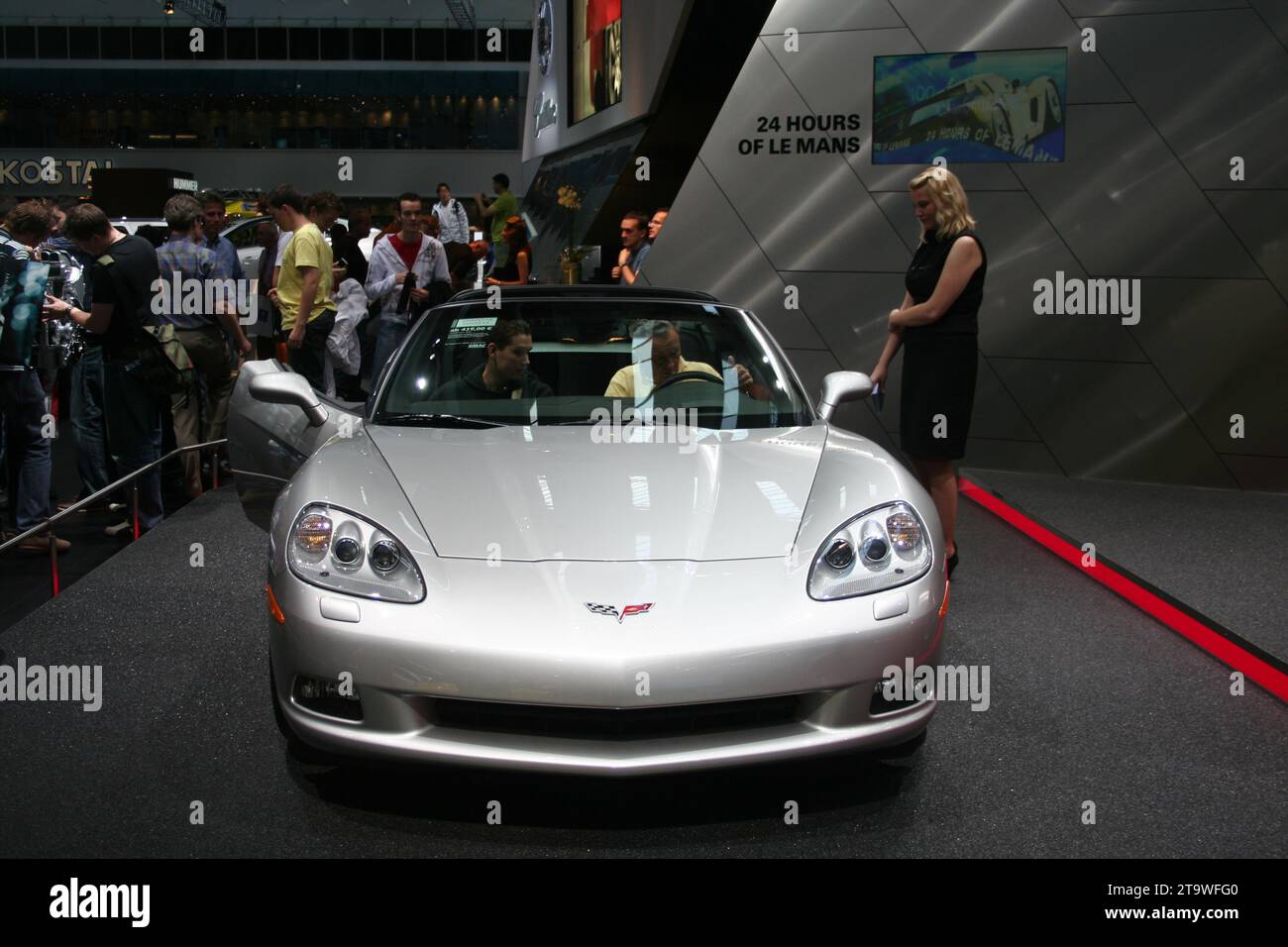 Automotive trade show IAA Germany 2007 Stock Photo