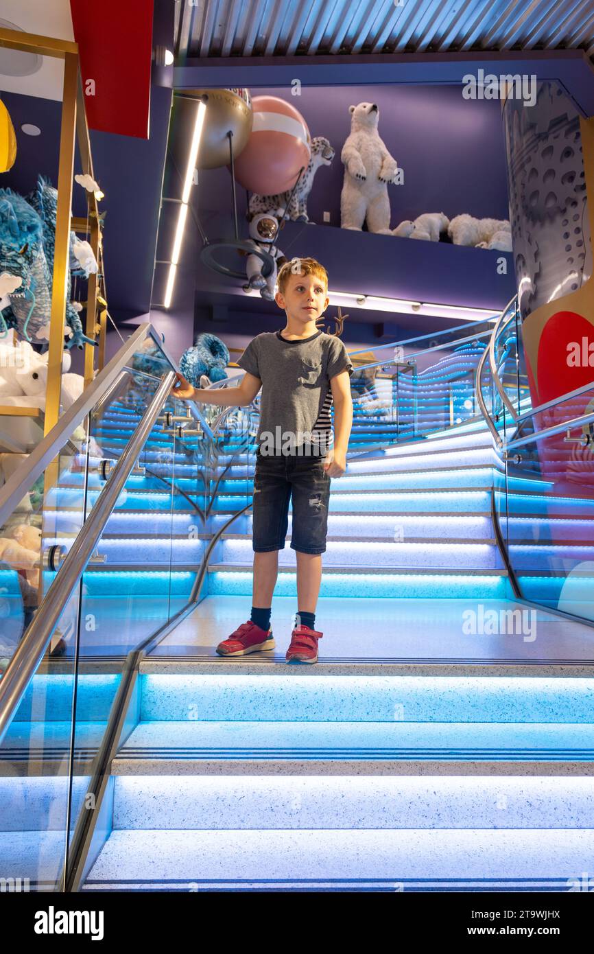 F.A.O Schwarz toy shop, New York City, United States of America Stock