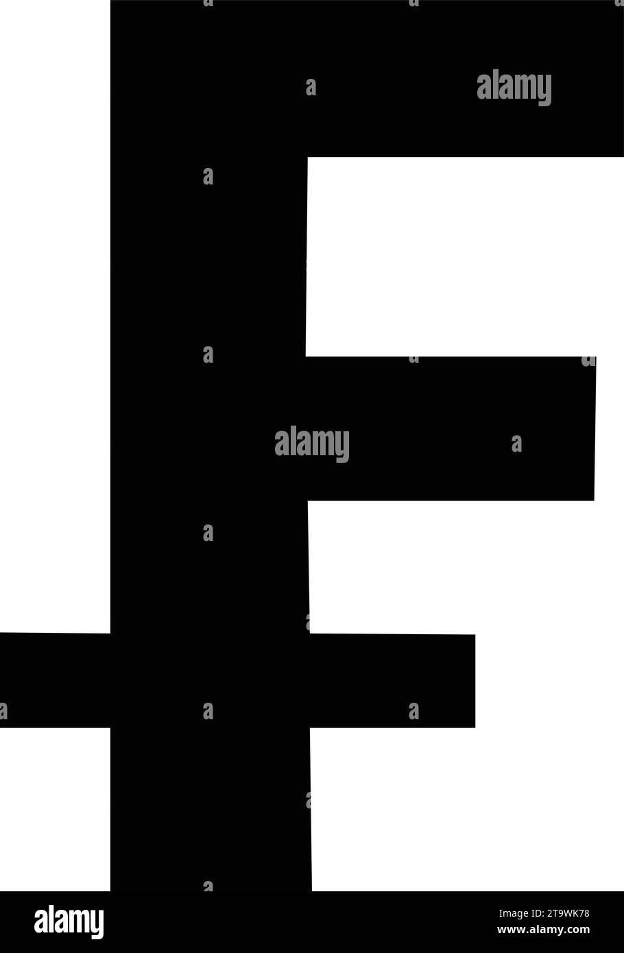 Franc currency symbol icon hi-res stock photography and images - Alamy