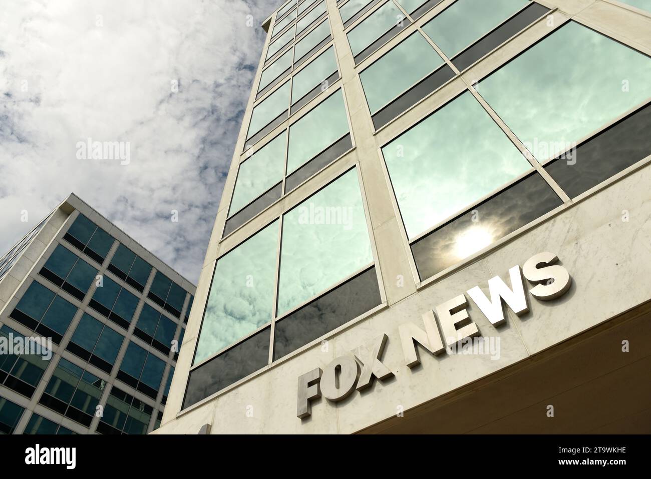 Washington, DC - June 01, 2018: Fox News DC Bureau in Washington, DC. Stock Photo