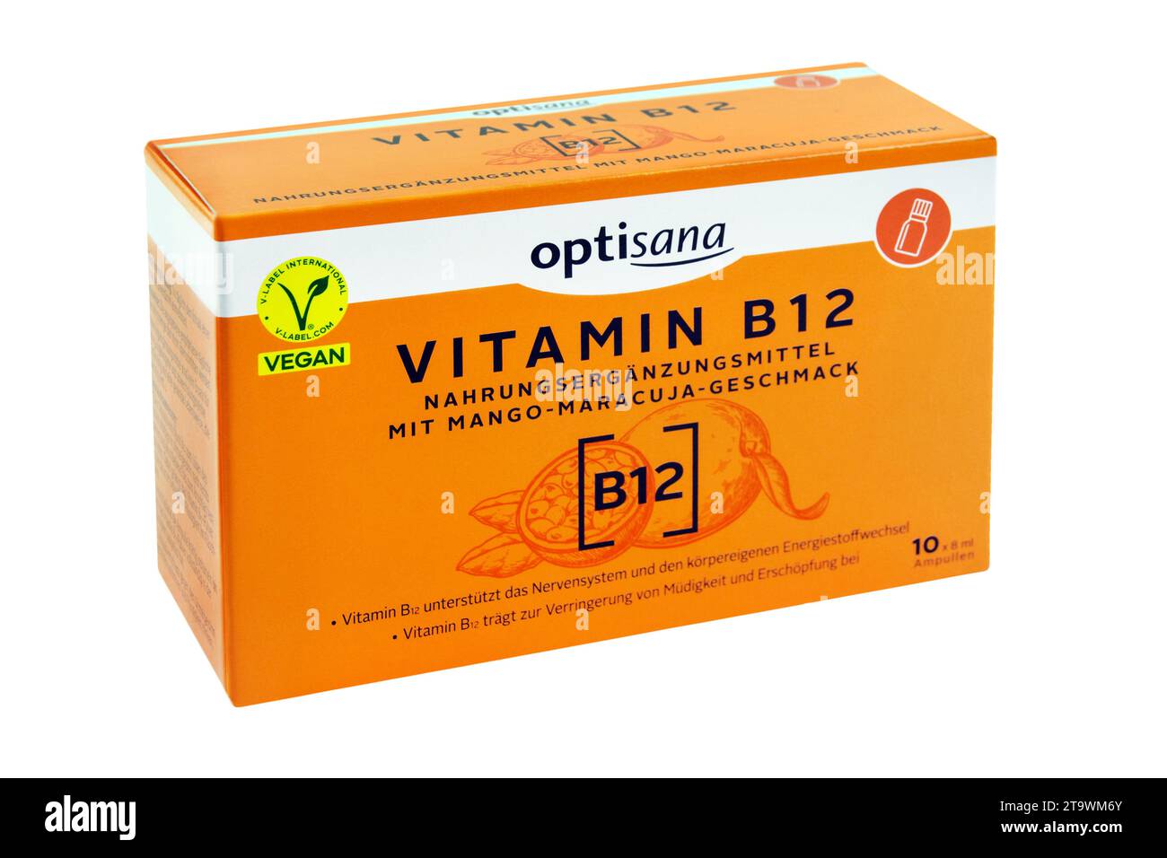 Hamburg, Germany November 26 2023 German Optisana Vitamin B12