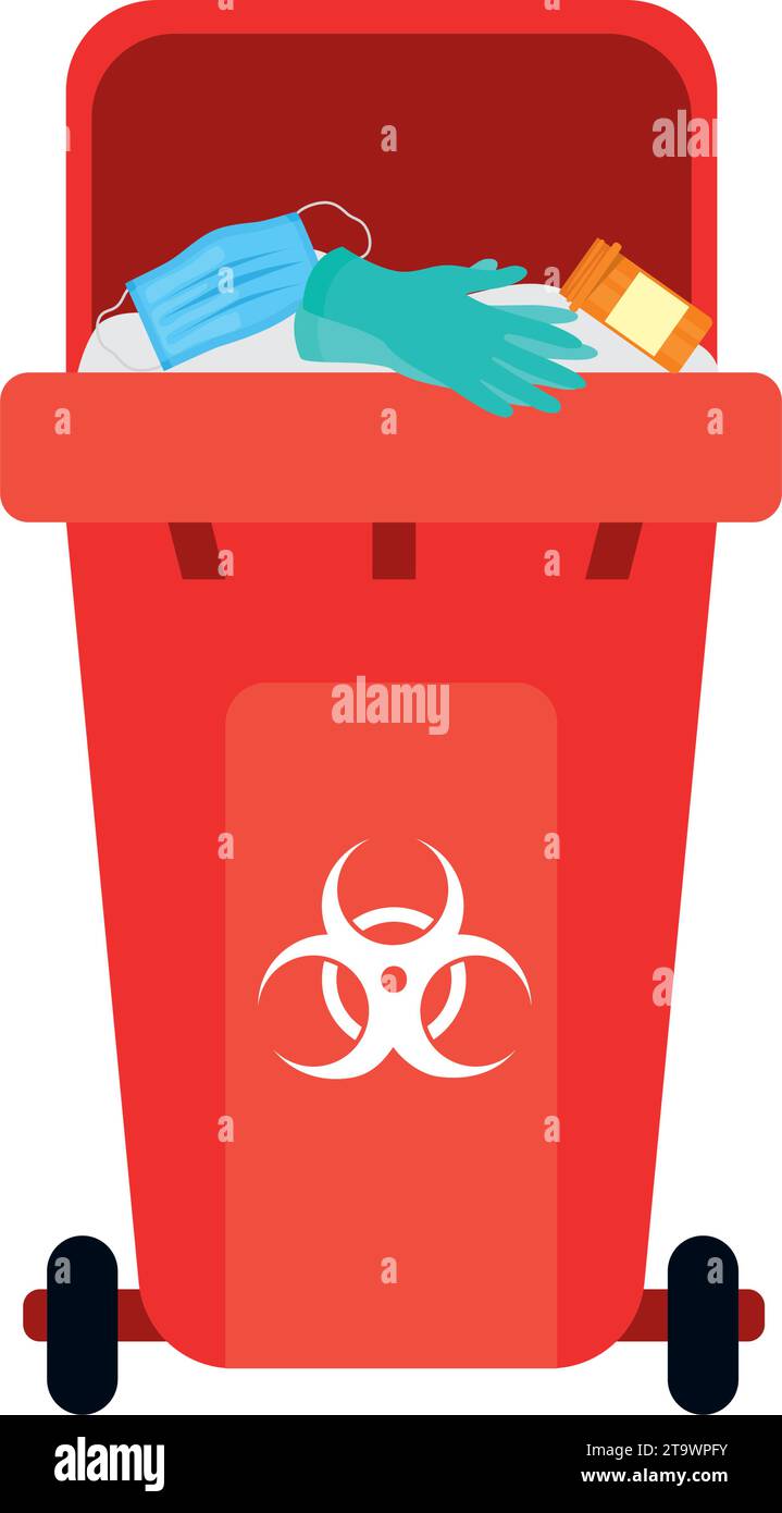 toxic trash bin design Stock Vector Image & Art Alamy