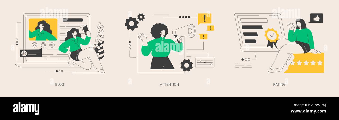 Promotion abstract concept vector illustrations Stock Vector Image ...