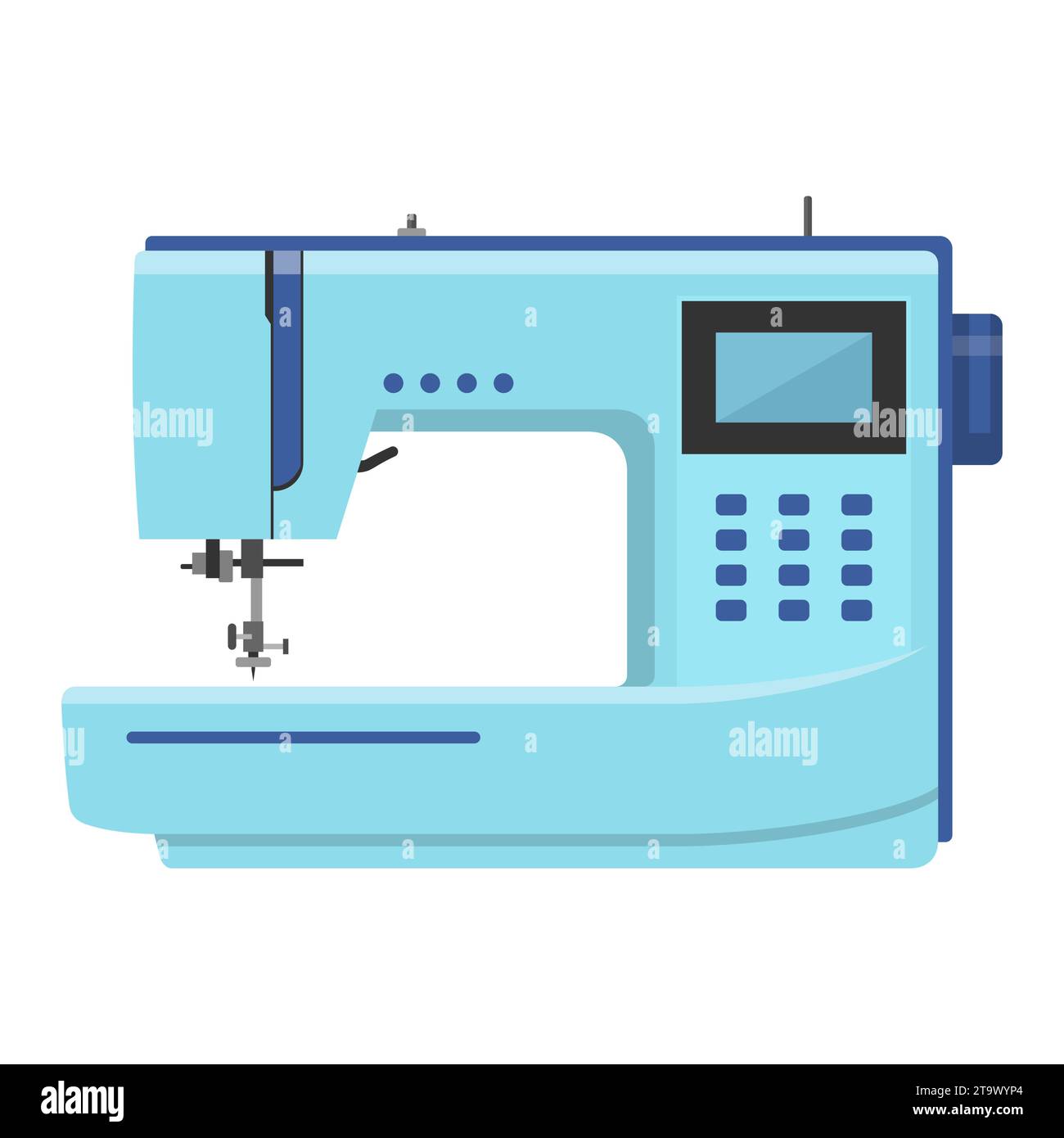 Embroidery stitch machine hi-res stock photography and images - Alamy