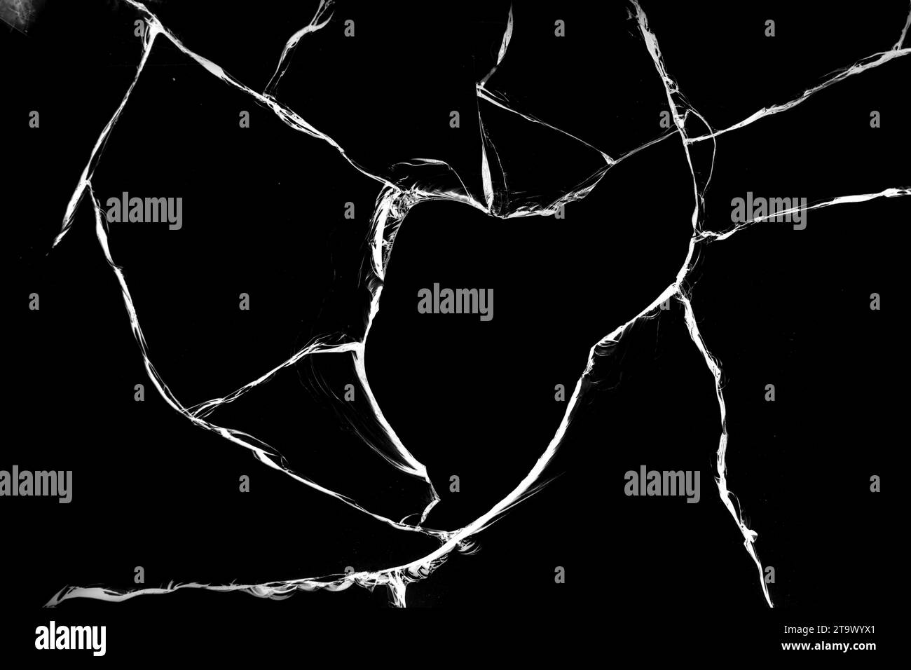 Broken screen overlay Black and White Stock Photos & Images - Alamy