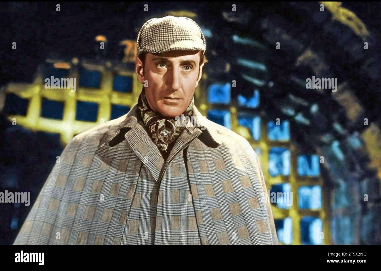 THE ADVENTURES OF SHERLOCK HOLMES 1939 20th Century Fox film with Basil Rathbone Stock Photo Alamy