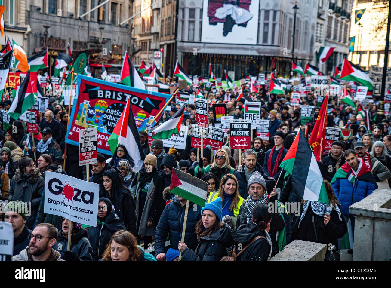 London, United Kingdom - November 25th 2023: National March for
