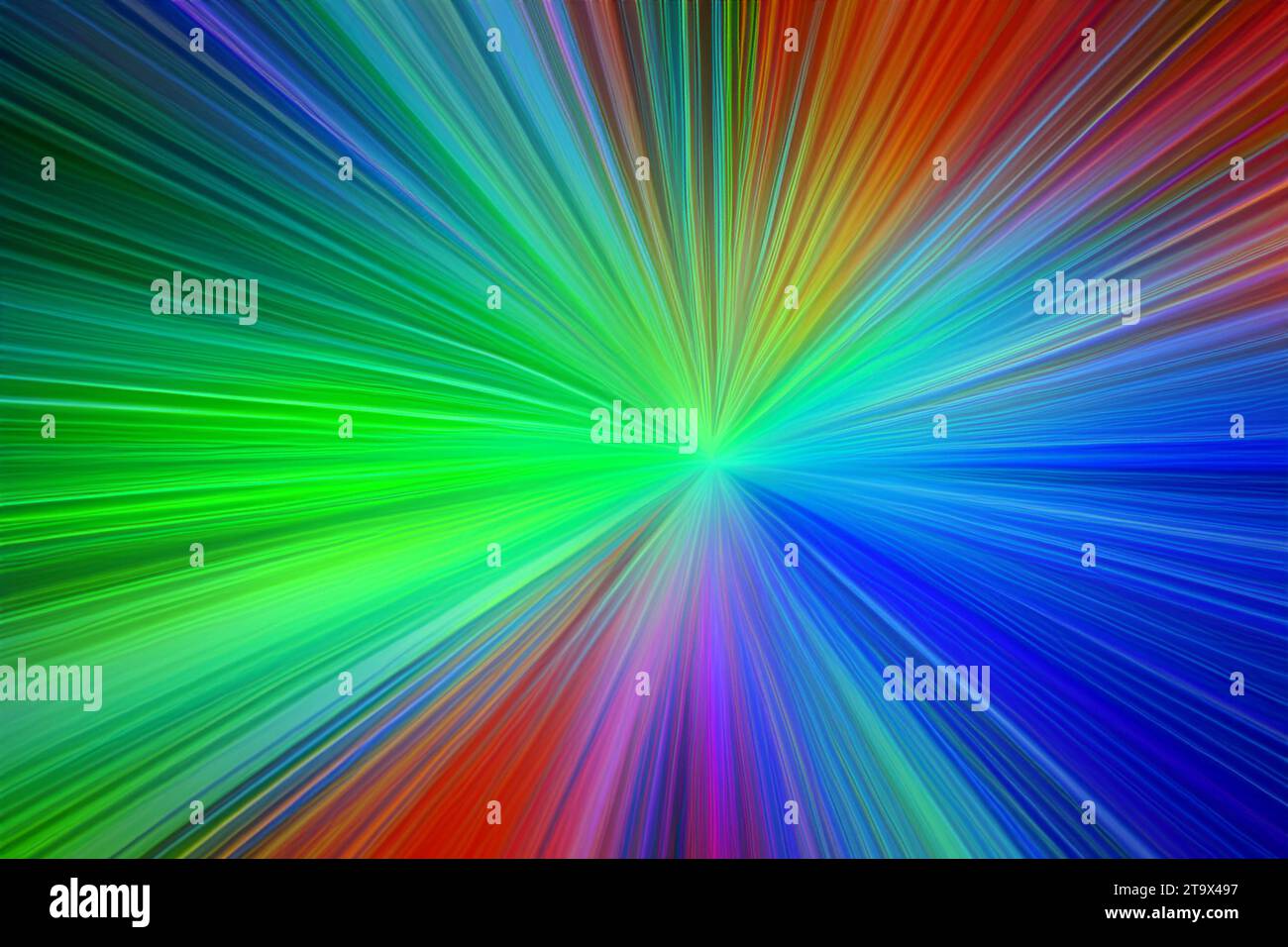 A Colourful Colour Palette, Abstract Art, Computer Mixing Technique, Created With AI Stock Photo