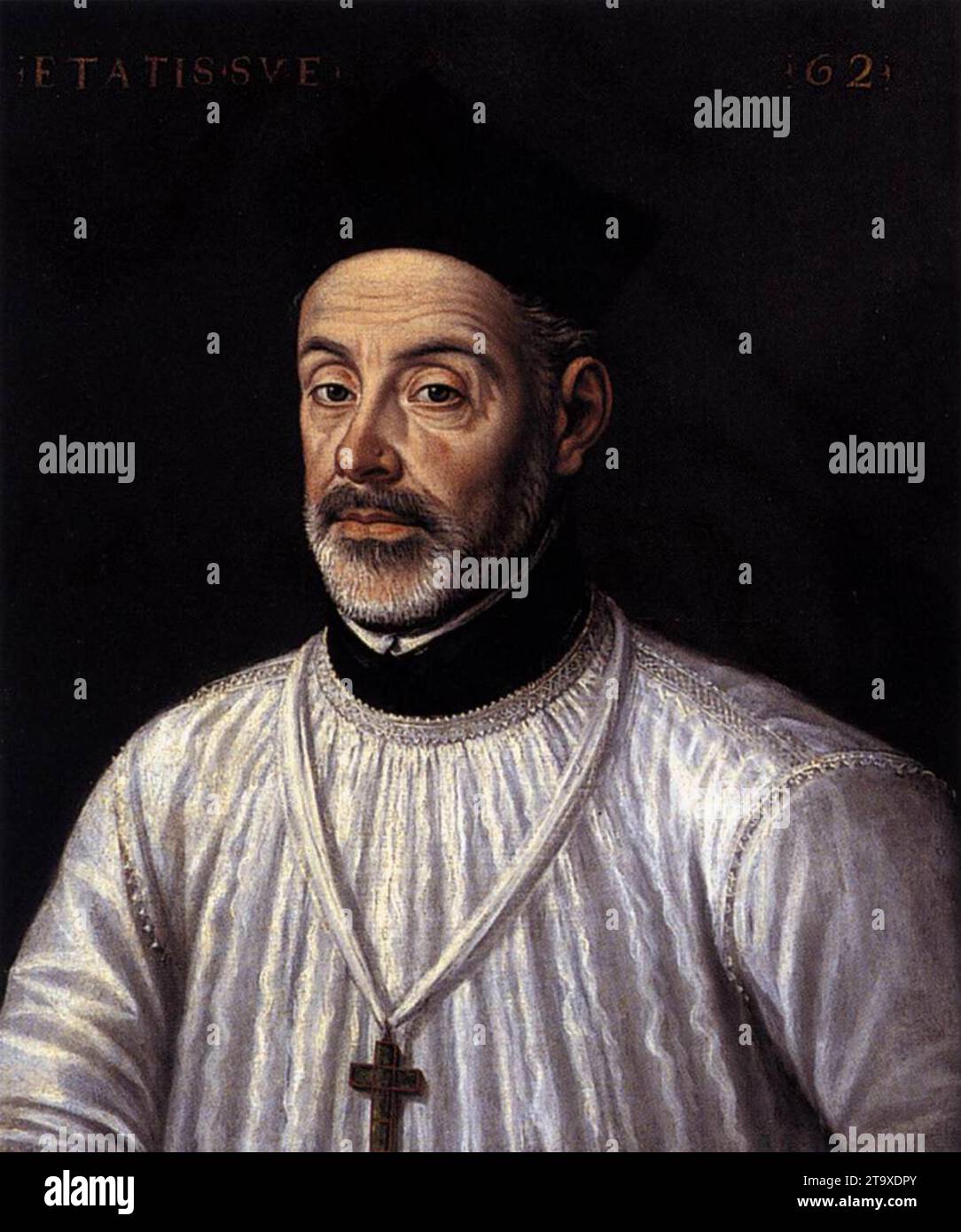 Diego de Covarrubias 1574 by Alonso Sanchez Coello Stock Photo