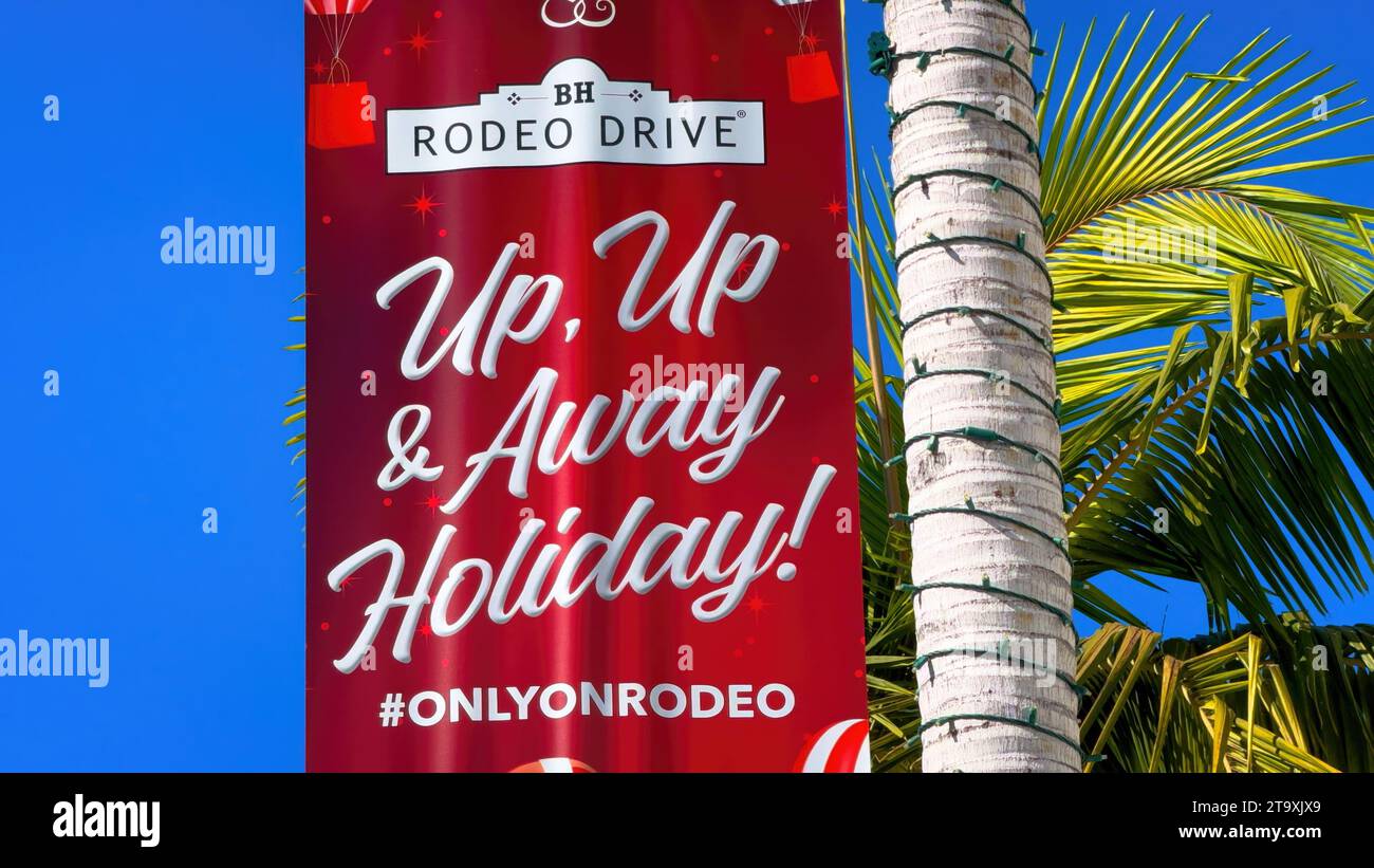 Christmas on Rodeo Drive in Beverly Hills LOS ANGELES, UNITED STATES