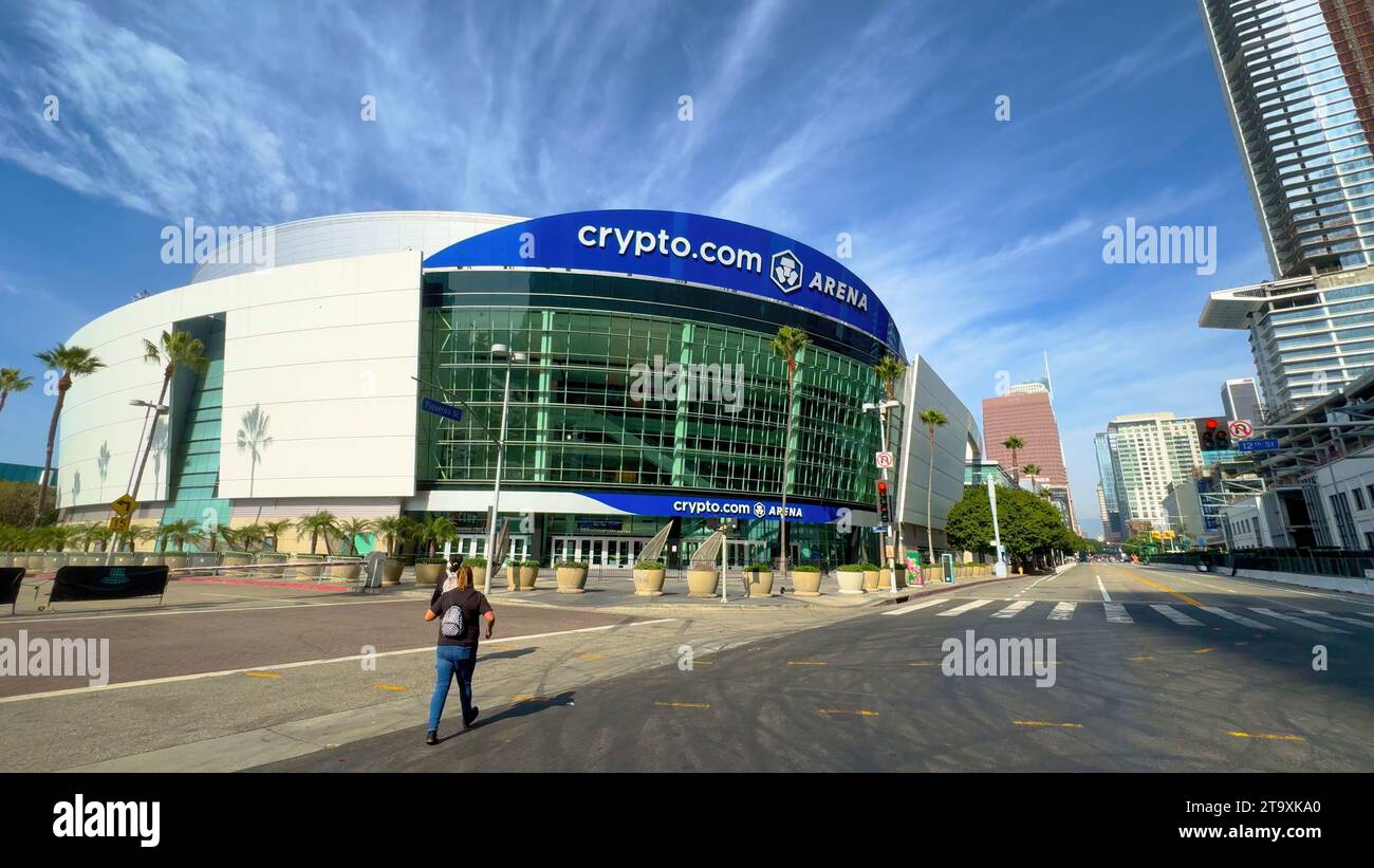 Crypto Com Arena in Los Angeles the former Staples Arena - LOS ANGELES ...