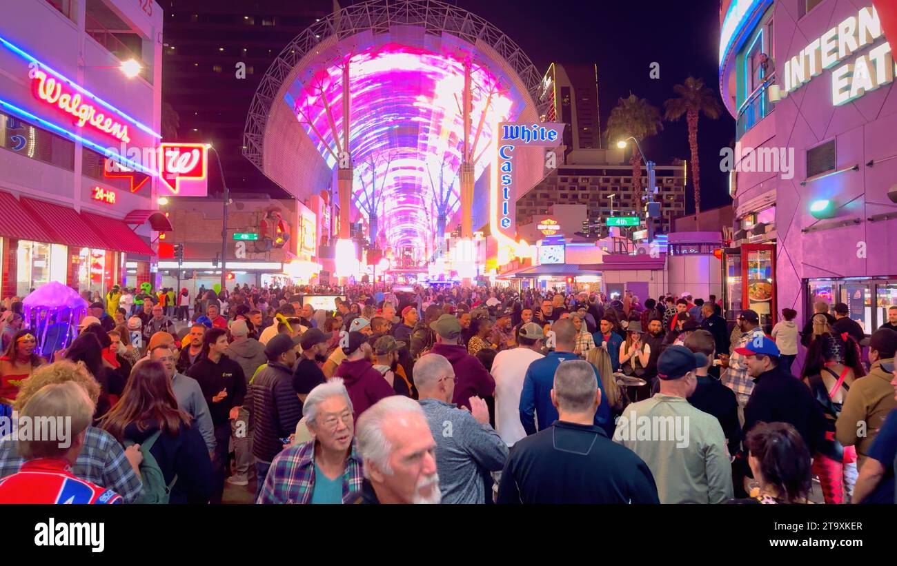 Halloween Party at Downtown Las Vegas Fremont Street LAS VEGAS